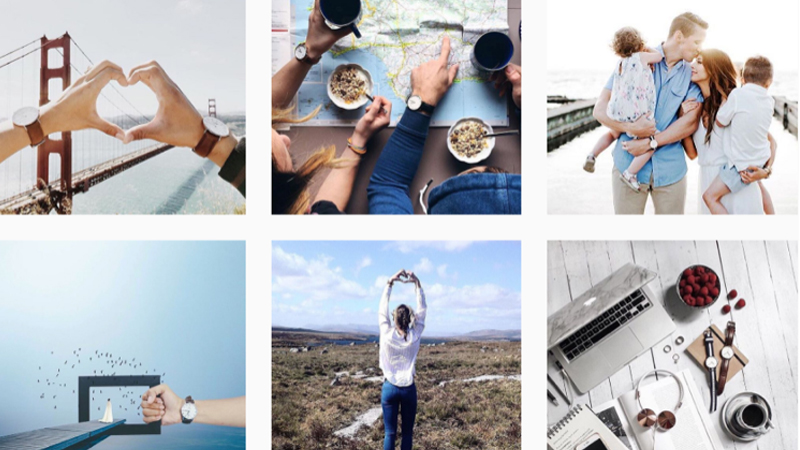 Một số hình ảnh trong chiến dịch truyền thông năm 2015 của hãng trên Instagram